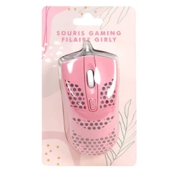 Souris gaming filaire girly Multimédia