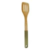 Sale Spatule ajouree en bambou sauge Ustensiles, Accessoire De Cuisine