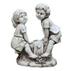 New Statue fille et garcon bascule Objets Décoratifs