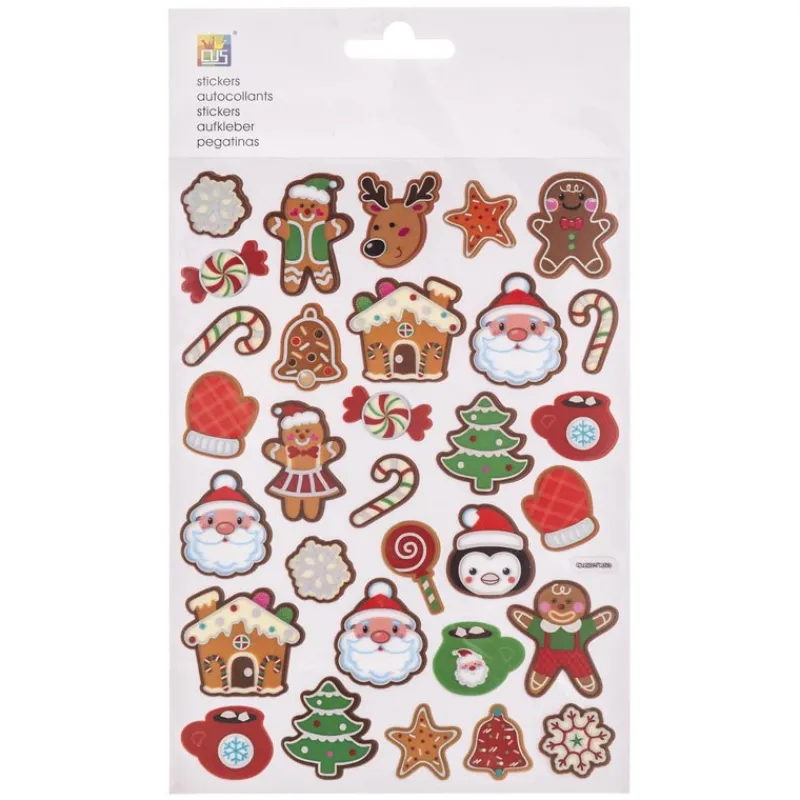 Discount Stickers hot 3ass x2 Enfant Accessoire Noël Enfant
