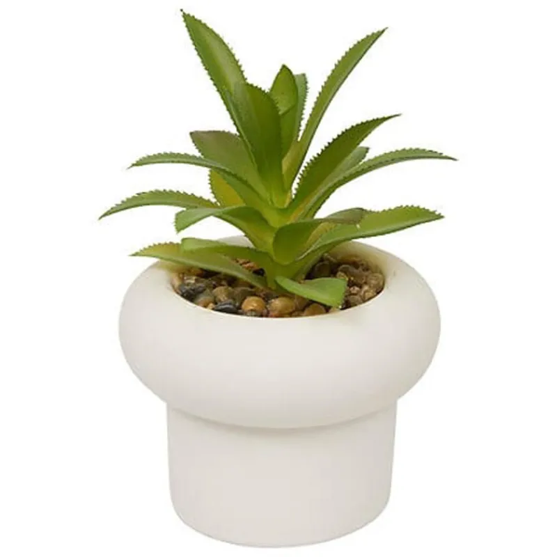 New Succulente pot beton Fleur, Plante Artificielle