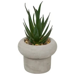 New Succulente pot beton Fleur, Plante Artificielle