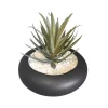 Succulente pot rond Fleur, Plante Artificielle