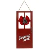 New Susp porte bois rouge h50 Décoration