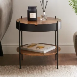 Table avec rangement Salon