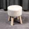Best Tabouret pieds bois beige Salon
