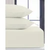 Hot Taie d'oreiller x2 flanelle blan Linge De Lit·Taie