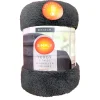 Best Taie d'oreiller x2 teddy polaire Linge De Lit·Taie