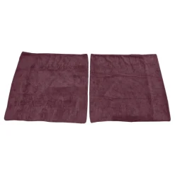 Hot Taie d'oreiller x2 63x63cm teddy Linge De Lit·Taie