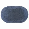 Best Tapis bain crochet gris Linge De Toilette, Plage·Tapis De Bain