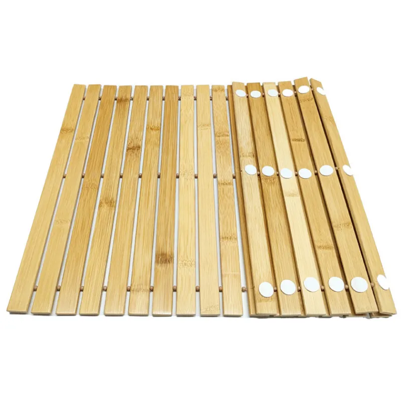 New Tapis bambou Accessoire Salle De Bain