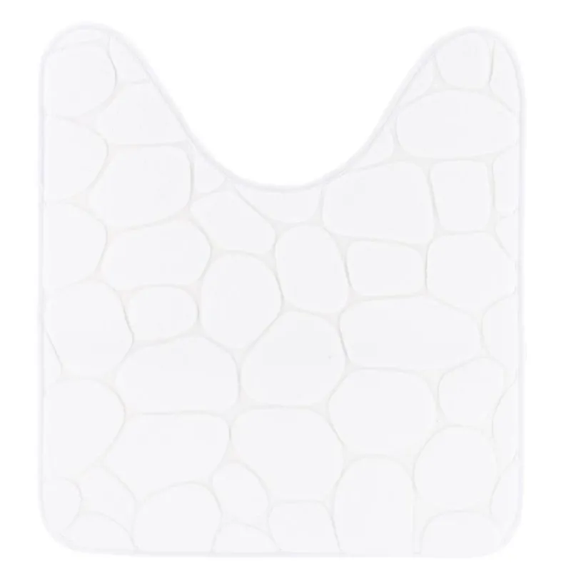 Clearance Tapis contour blanc Linge De Toilette, Plage·Tapis De Bain