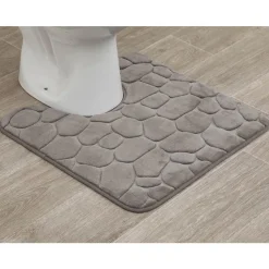 Sale Tapis contour taupe Linge De Toilette, Plage·Tapis De Bain