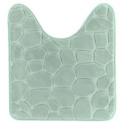 Tapis contour vert Linge De Toilette, Plage·Tapis De Bain