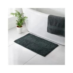 Discount Tapis de bain chenille 50x80cm a Linge De Toilette, Plage·Tapis De Bain