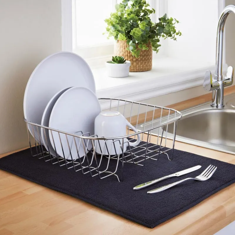 Sale Tapis de sechage vaisselle x2 Ustensiles, Accessoire De Cuisine
