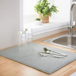 Sale Tapis de sechage vaisselle x2 Ustensiles, Accessoire De Cuisine