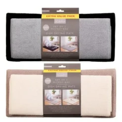 Sale Tapis de sechage vaisselle x2 Ustensiles, Accessoire De Cuisine