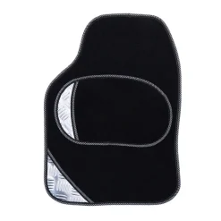 Tapis de voiture 4pcs damier Automobile