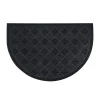 Tapis demi lune 40x60 damier Tapis
