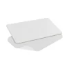 New Tapis diatomite lea blanc Accessoire Salle De Bain