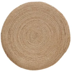 Clearance Tapis jute d90cm naturel Décoration Textile·Tapis