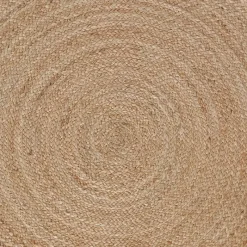 Clearance Tapis jute d90cm naturel Décoration Textile·Tapis