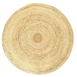Best Tapis rond en jute Coussin, Tapis