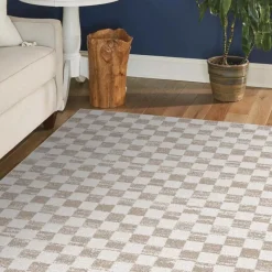 Hot Tapis velutto 120x170cm damier b Décoration Textile·Tapis
