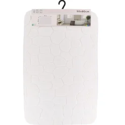 Online Tapis 50x80cm blanc Linge De Toilette, Plage·Tapis De Bain