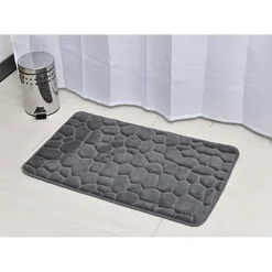 Best Tapis 50x80cm gris Linge De Toilette, Plage·Tapis De Bain