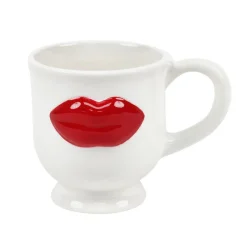 Hot Tasse avec bouche blanc/rouge Vaisselle, Art De La Table·Tasse, Mug, Bol