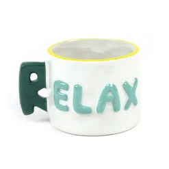 Hot Tasse avec mot et anse lettre Vaisselle, Art De La Table·Tasse, Mug, Bol