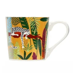 Best Tasses colorees motif jungle Vaisselle, Art De La Table·Tasse, Mug, Bol