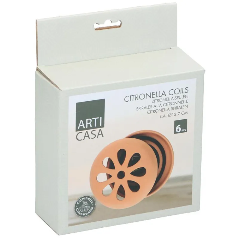 Outlet Terre cuite + 6 spirales citronn Anti-Nuisibles|Anti Nuisible