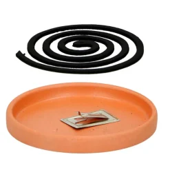 Outlet Terre cuite + 6 spirales citronn Anti-Nuisibles|Anti Nuisible
