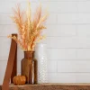 Sale Tiges dans vase ambre Fleur, Plante Artificielle