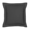 Discount To coton noir 63x63 Linge De Lit·Taie