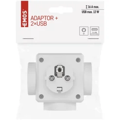 Outlet Triplite + 2xusb Rallonge, Multiprise