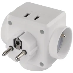 Outlet Triplite + 2xusb Rallonge, Multiprise