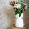 Hot Vase aspect papier Vase