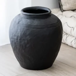 Outlet Vase noir Vase