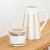Discount Vase pichet rayures Vase