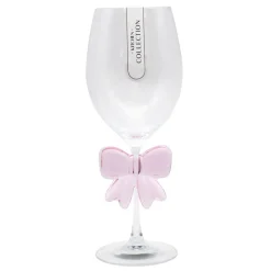 Outlet Verre a vin avec noeud rose 3d Vaisselle, Art De La Table·Verre