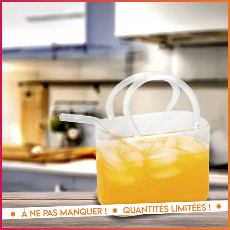 Online Verre en forme de sac a main Vaisselle, Art De La Table·Verre