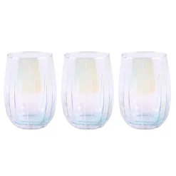 Outlet Verre irrise x3 Vaisselle, Art De La Table·Verre