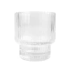 Clearance Verre strie transparent 31cl x4 Vaisselle, Art De La Table·Verre