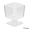 Online Verrine carre avec pied 6cl x12 Vaisselle Jetable