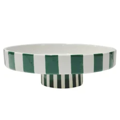 Discount Vide poche ceramique raye Objet Décoratif
