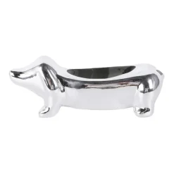Sale Vide poche chien chrome Objet Décoratif